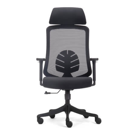 เก้าอี้ทำงานเพื่อสุขภาพ Perfect LEAF SERIES รุ่น POF-A89 สีดำ_2